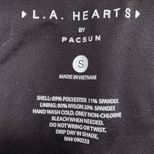 BLACK PACSUN SWIMSUIT BOTTOMS , CHEEKY SIZE SMALL